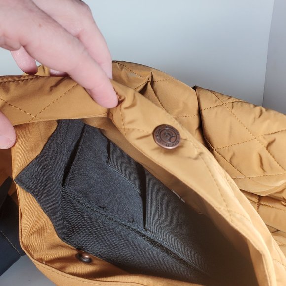 Cinch, ladies women's vest, work wear, size XL, brown canvas, concealed carry - Picture 10 of 11